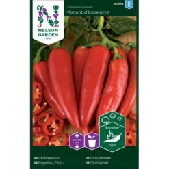 Chilipeber 'Piment D'Espelette' Capsicum Annuum 'Piment D'Espelette'