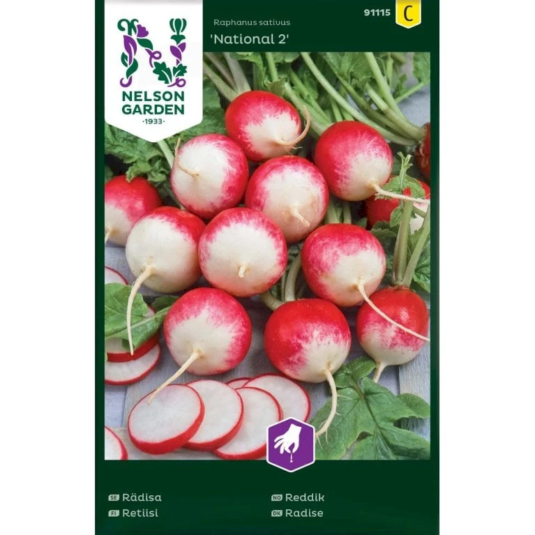 Radise 'National 2' Raphanus Sativus 'National 2' 3 Radise 'National 2' Raphanus Sativus 'National 2'